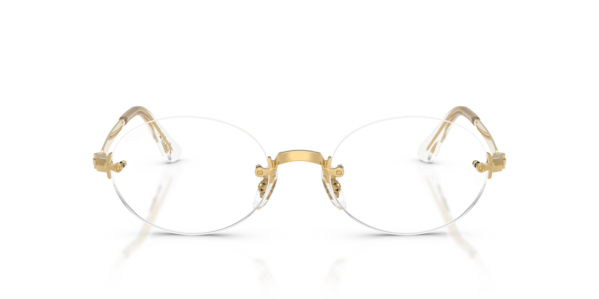RB3929V Arista Gold MetalEyeglass Frames for Glasses Direct, Front View