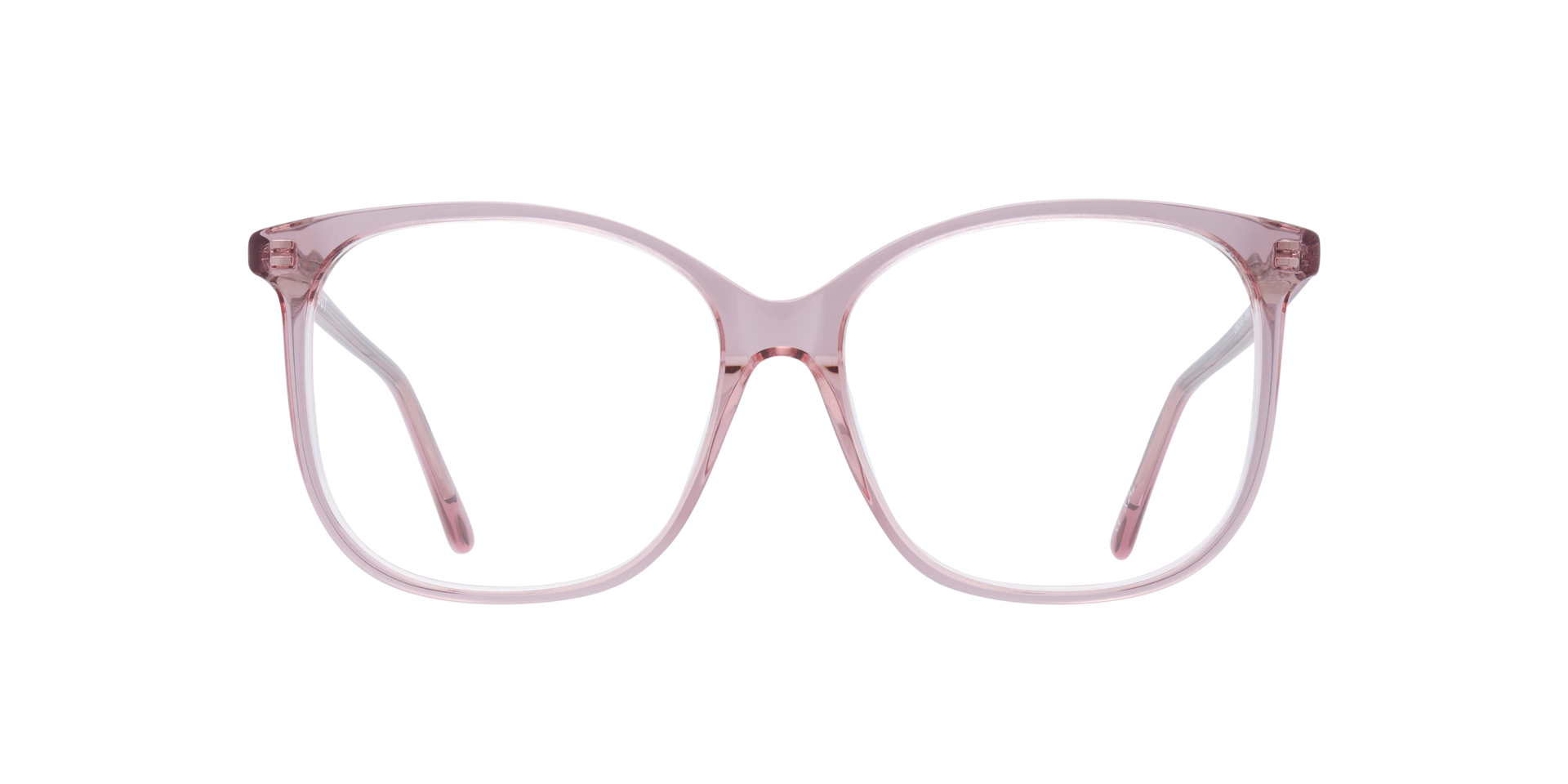Chelsea Pink AcetateEyeglass Frames for Glasses Direct, Front View