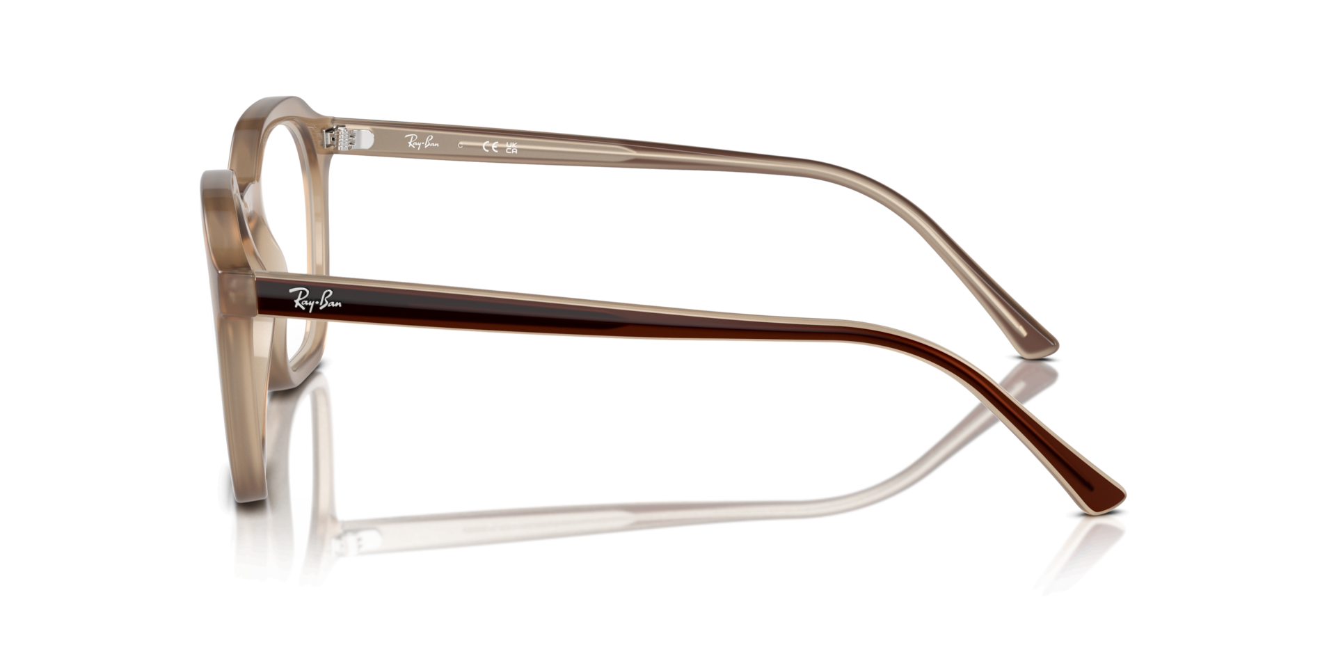 RB7238 Tortledove PlasticEyeglass Frames for Glasses Direct, Side View