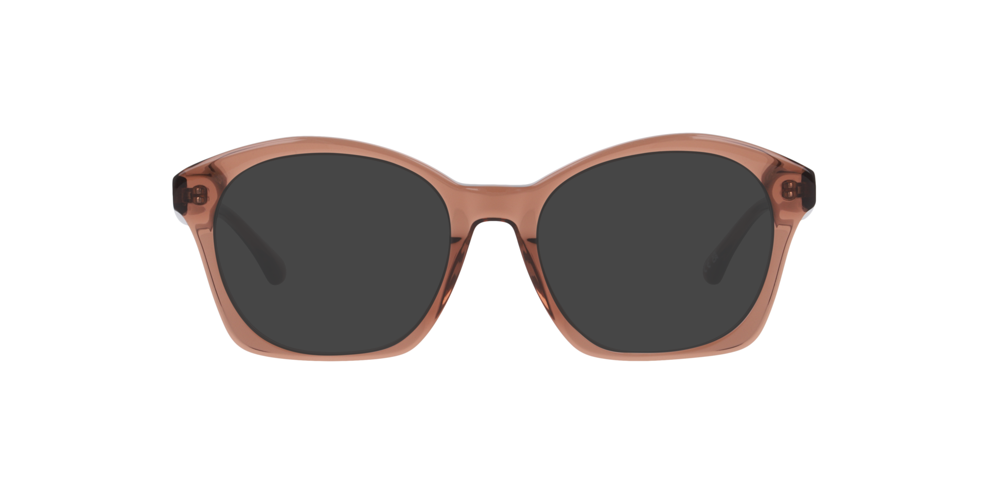 Monica Crystal Brown AcetateEyeglass Frames for Glasses Direct, with Tinted Lenses