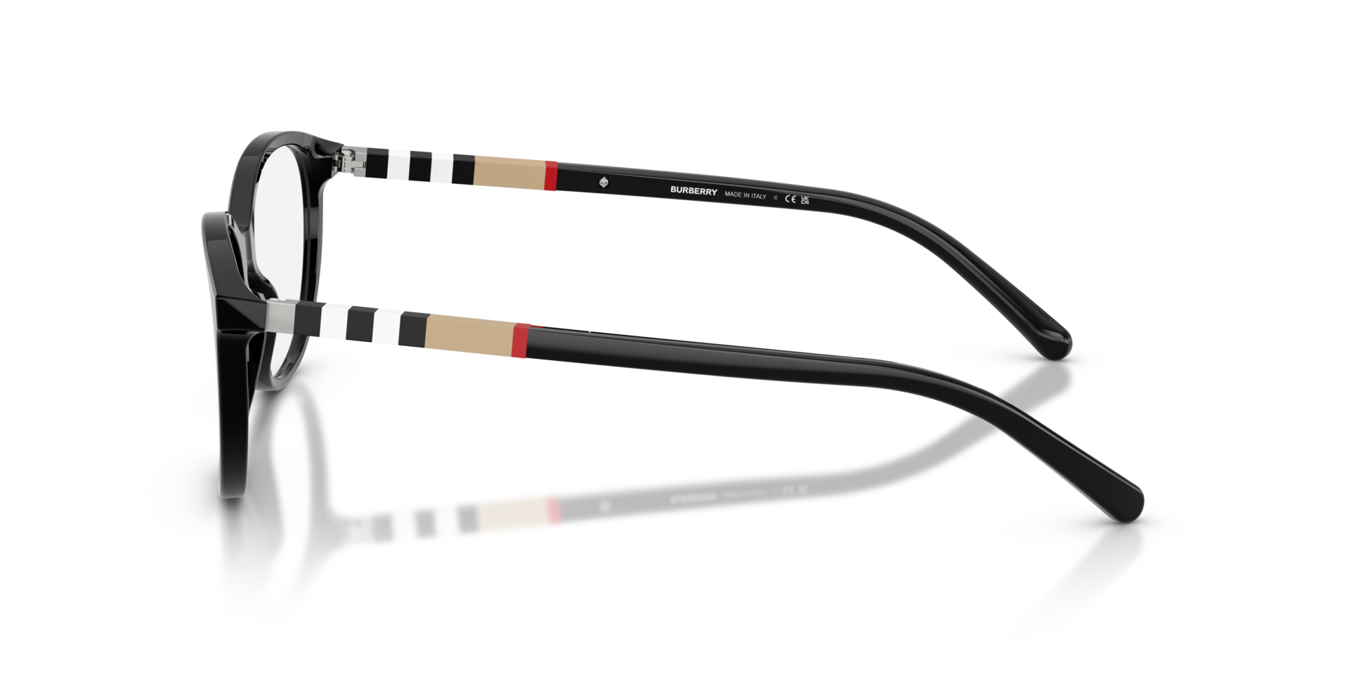 BE2205 Black AcetateEyeglass Frames for Glasses Direct, Side View