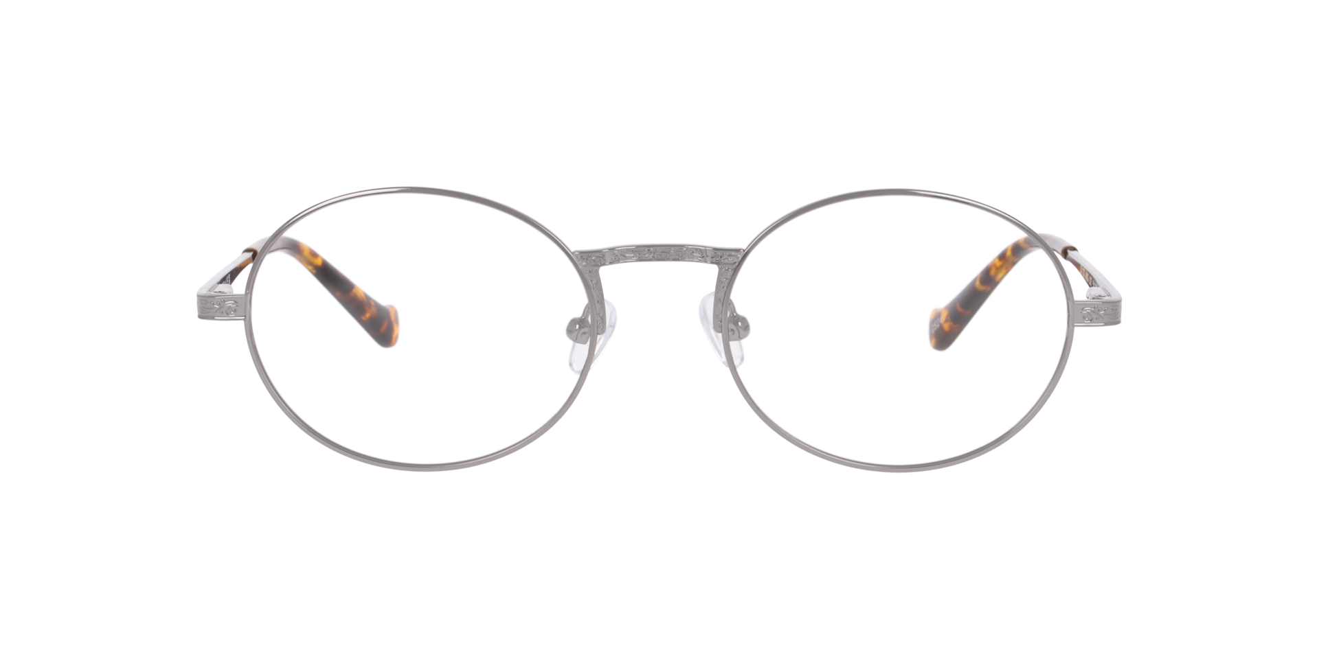 Niko Gun MetalEyeglass Frames for Glasses Direct, Front View