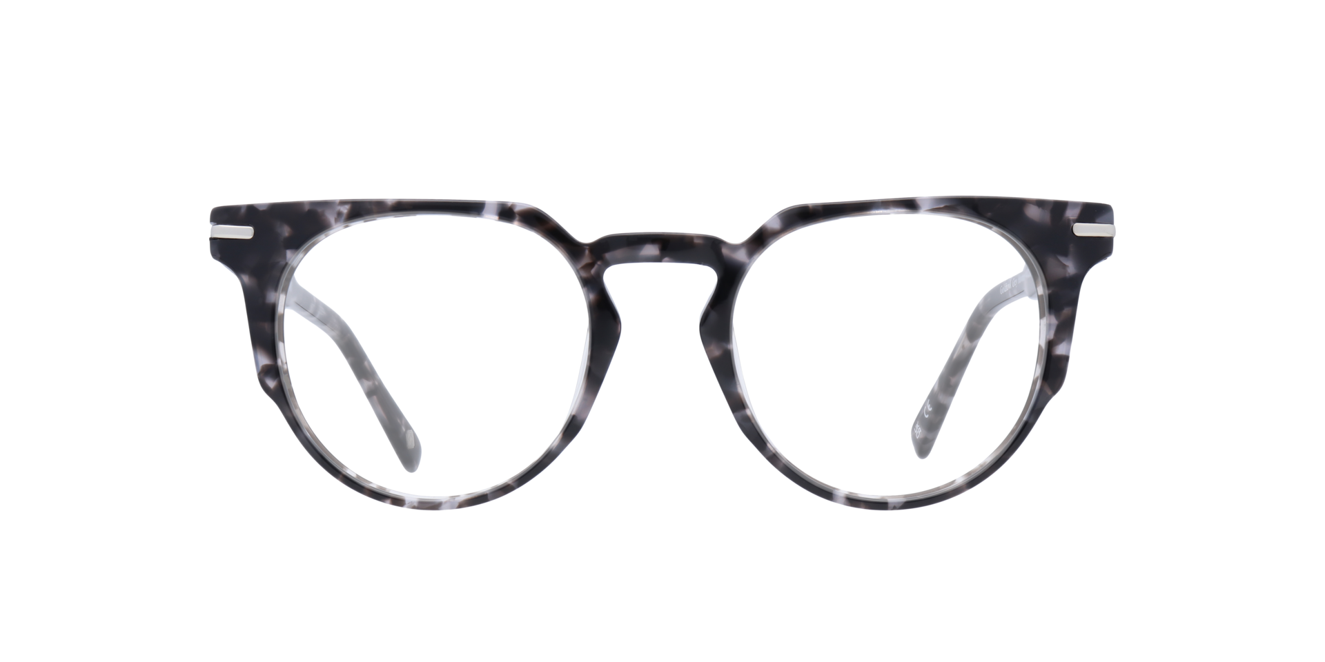 Goldhawk Grey Havana AcetateEyeglass Frames for Glasses Direct, Front View