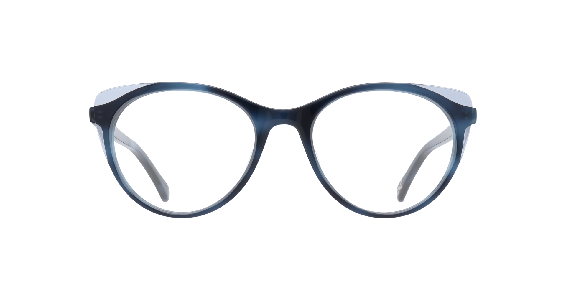 TB9175 Blue AcetateEyeglass Frames for Glasses Direct, Front View