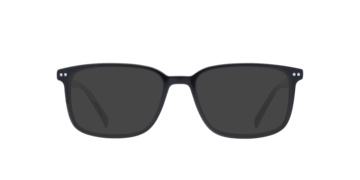 Shiny Black/Grey Andre -  Acetate Sunglasses