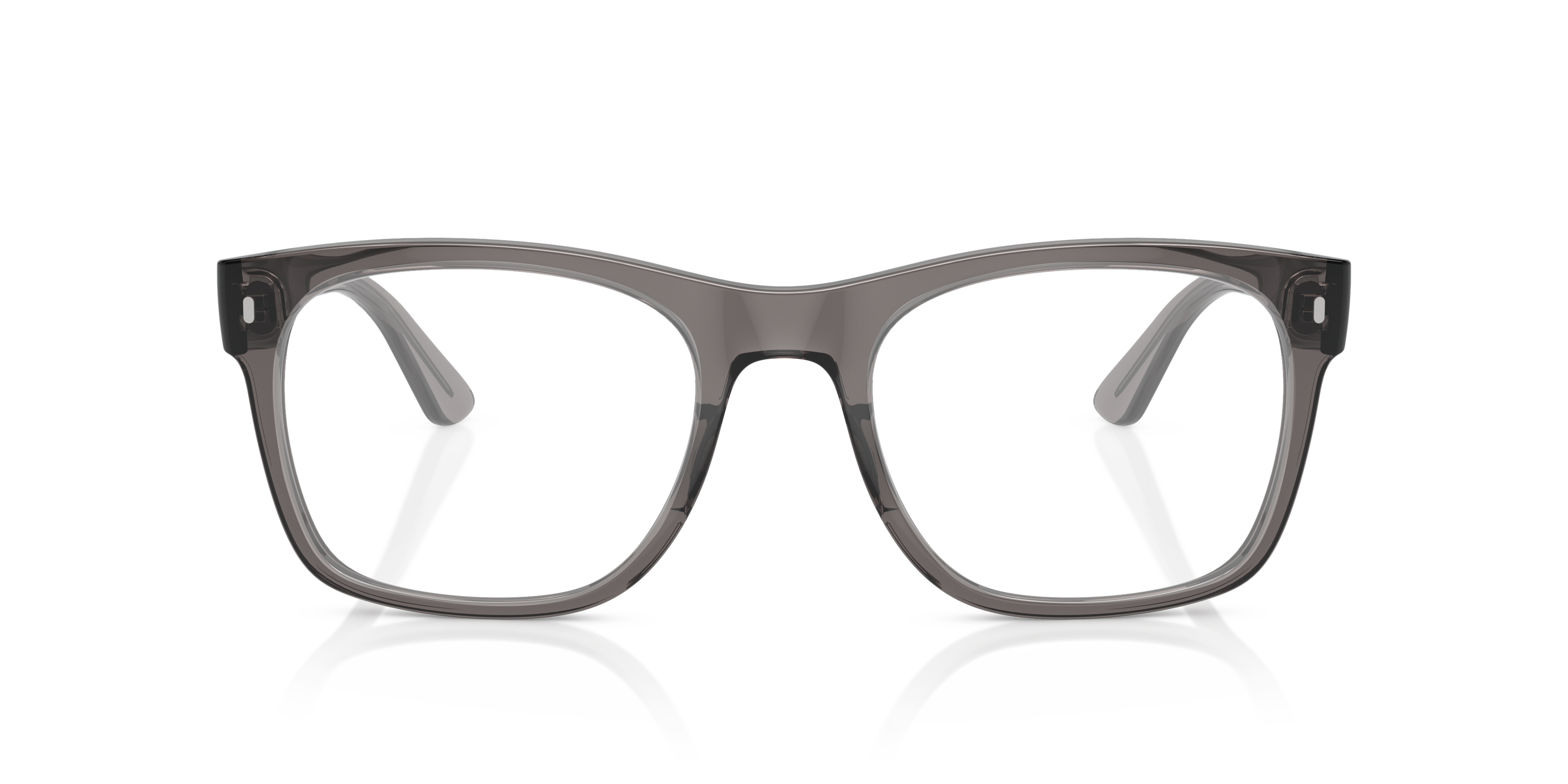RB7228 Opal Dark Grey PlasticSunglass Frames for Glasses Direct, Front View