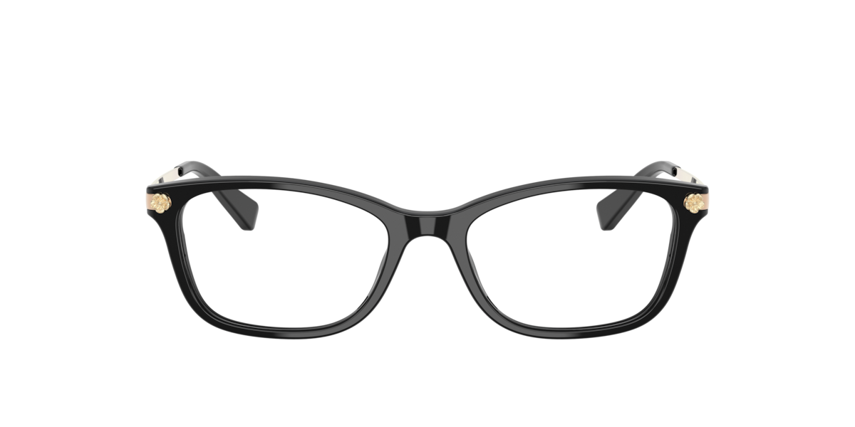 Coach Women's Black Pillow Acetate Eyeglasses Online - Full Rim - Hc6142