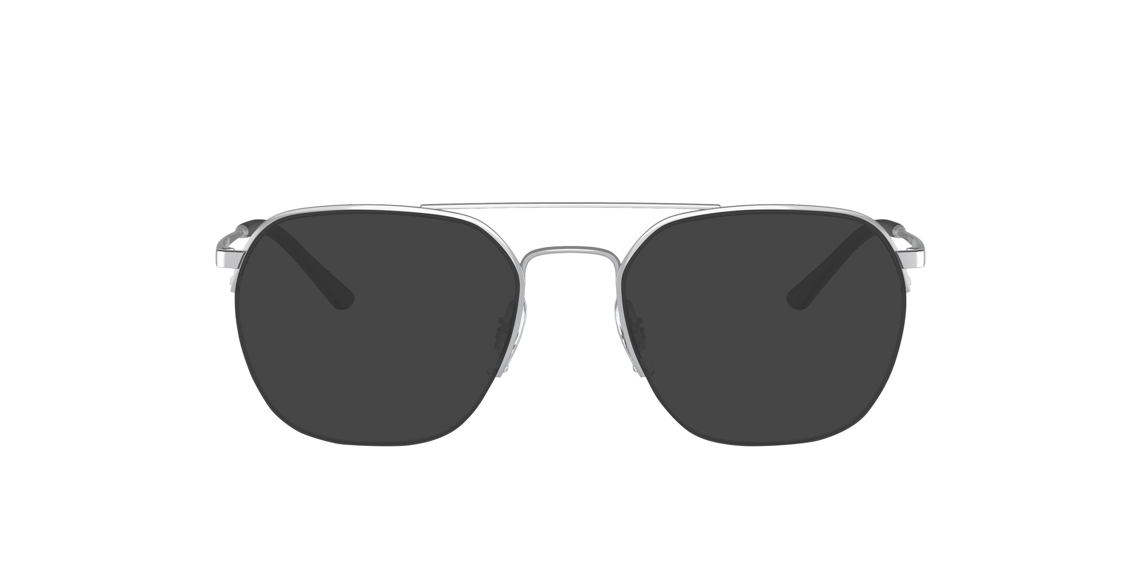 RB6444 Silver MetalEyeglass Frames for Glasses Direct, with Tinted Lenses