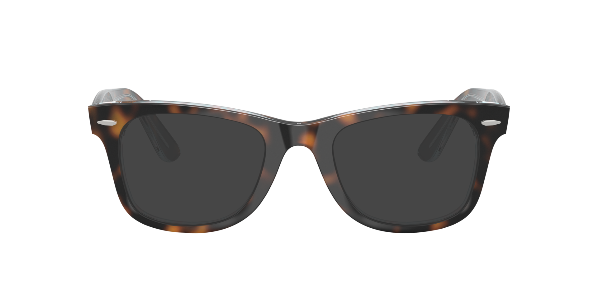 RB4340V Dark Havana On Multicolor PlasticEyeglass Frames for Glasses Direct, with Tinted Lenses