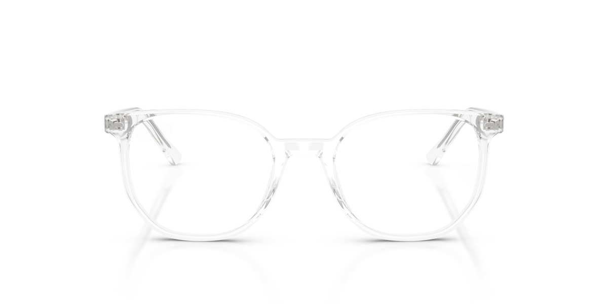 Ray-Ban Unisex Transparent Irregular Acetate Eyeglasses Online - Full Rim - Rb5397