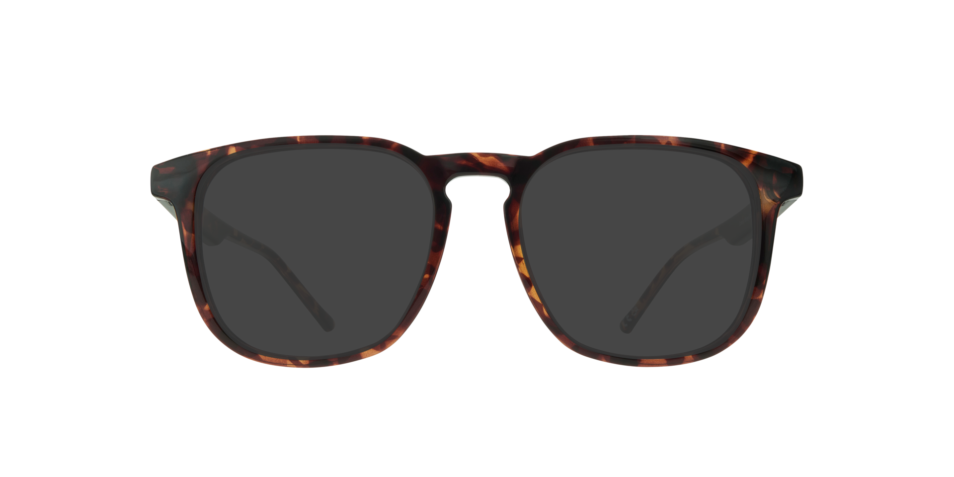 Louis Shiny Havana PlasticEyeglass Frames for Glasses Direct, with Tinted Lenses
