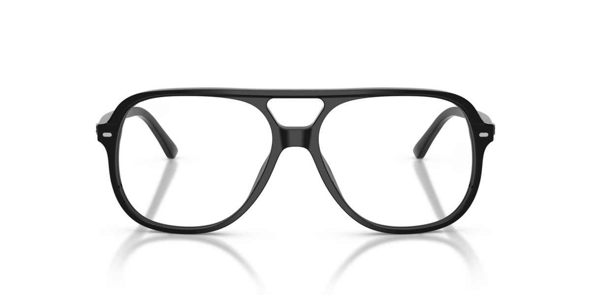 Ray-Ban Eyeglasses Bill Optics - Black Frame Clear Lenses Polarized 56-14, RB5698 - Image 7
