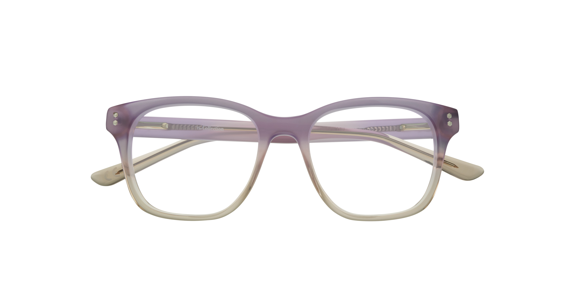 Kendrick Gradient Purple AcetateSunglass Frames for Glasses Direct, Closed View