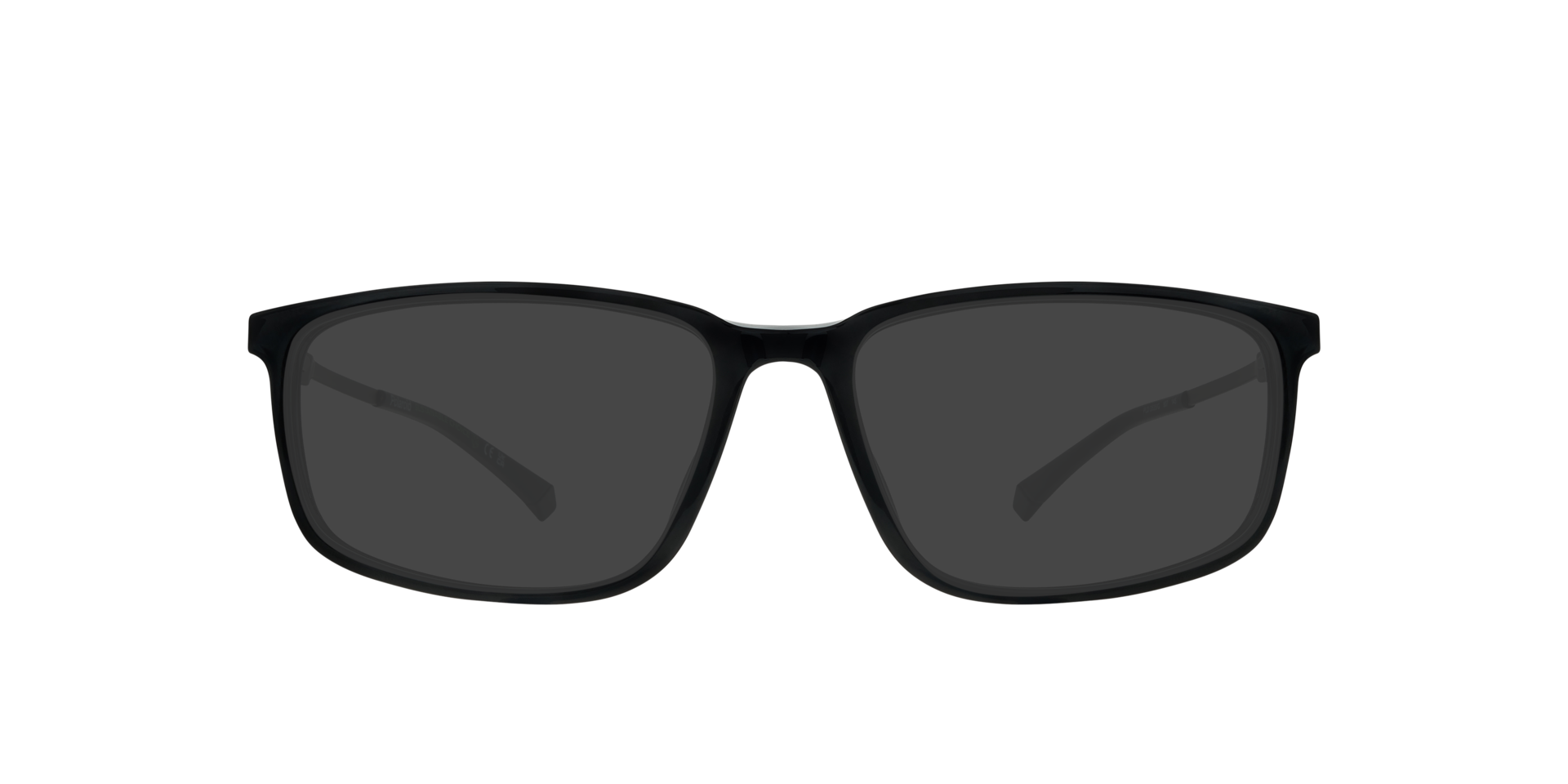 PLD D535/G Black Silver PlasticEyeglass Frames for Glasses Direct, with Tinted Lenses