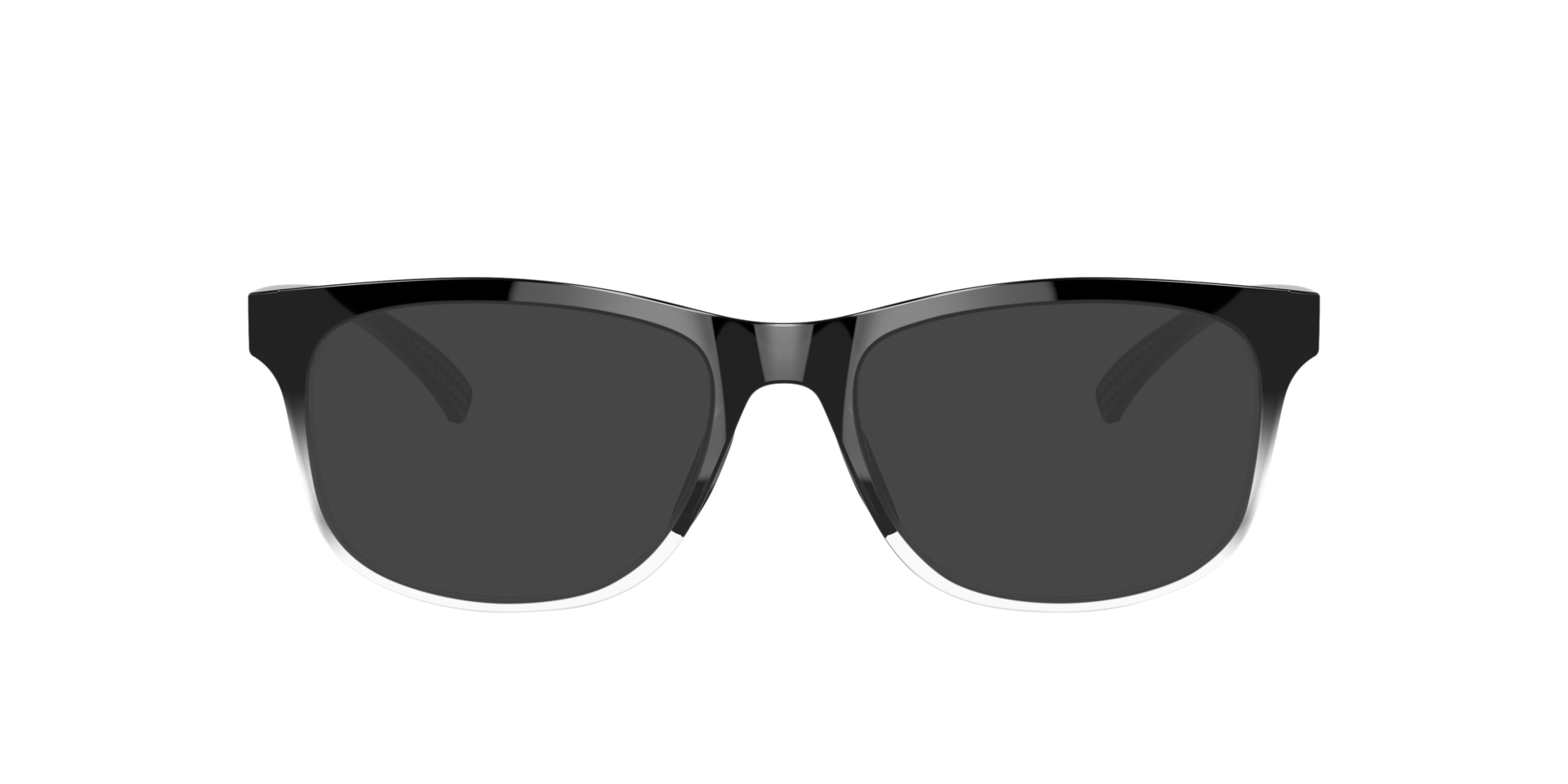 Leadline Polished Black Fade PlasticEyeglass Frames for Glasses Direct, with Tinted Lenses