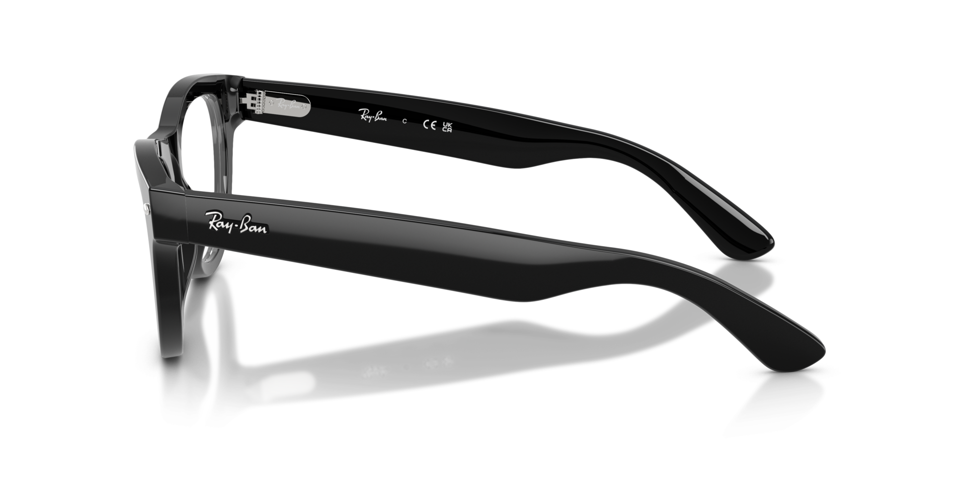 RB5510 Black AcetateEyeglass Frames for Glasses Direct, Side View