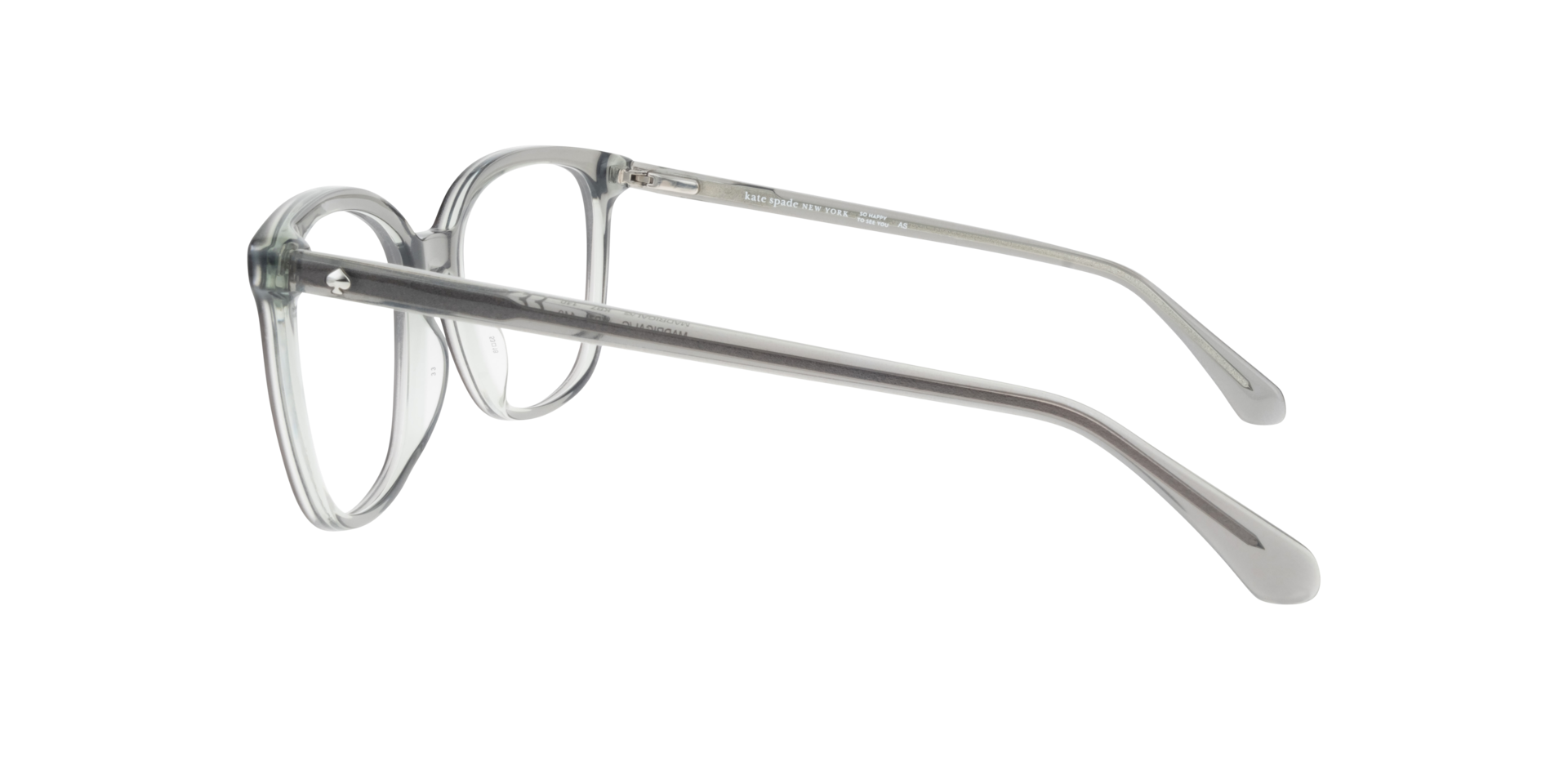 Madrigal/G Grey AcetateEyeglass Frames for Glasses Direct, Side View