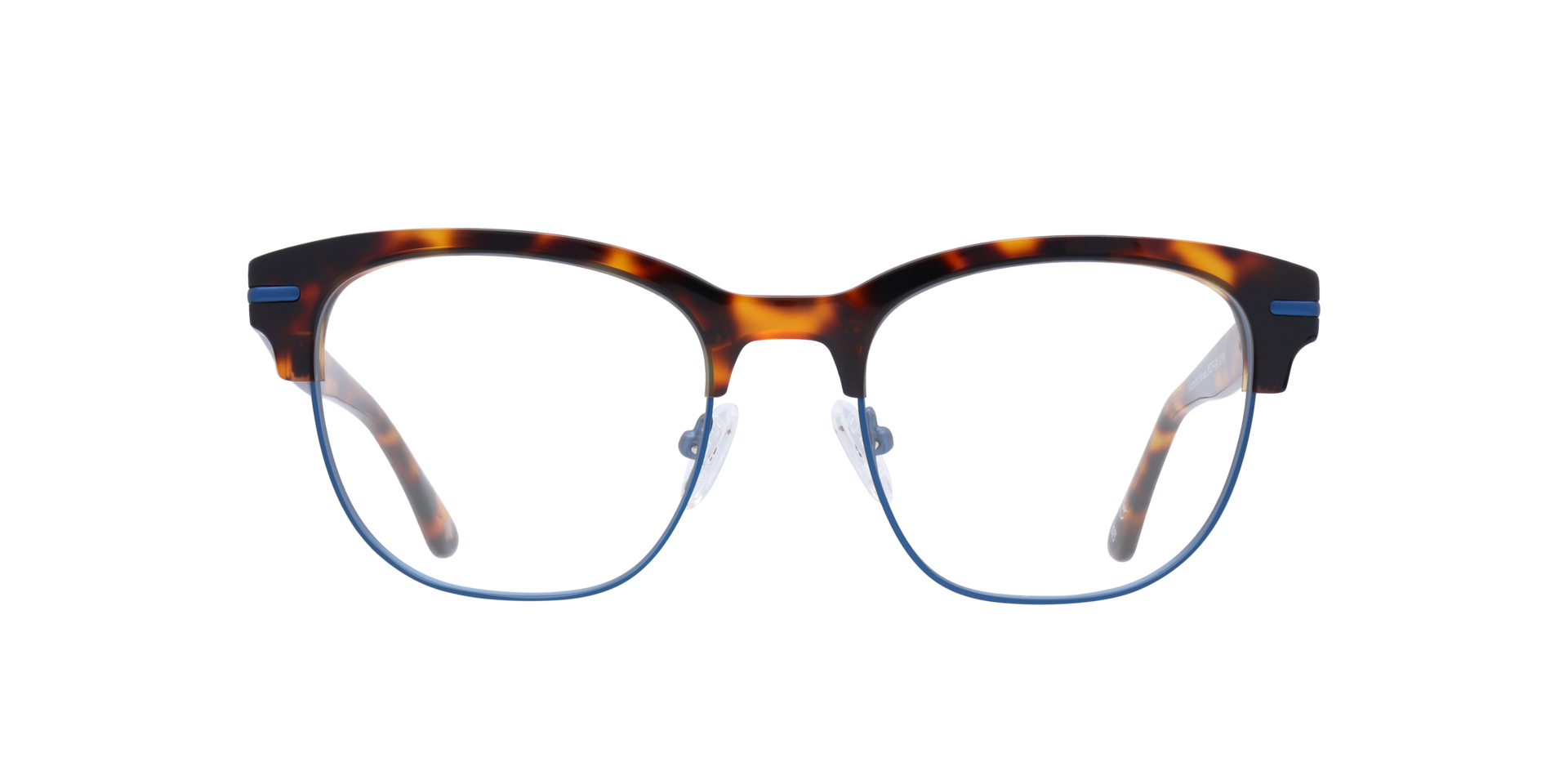 Greenford Havana MetalEyeglass Frames for Glasses Direct, Front View