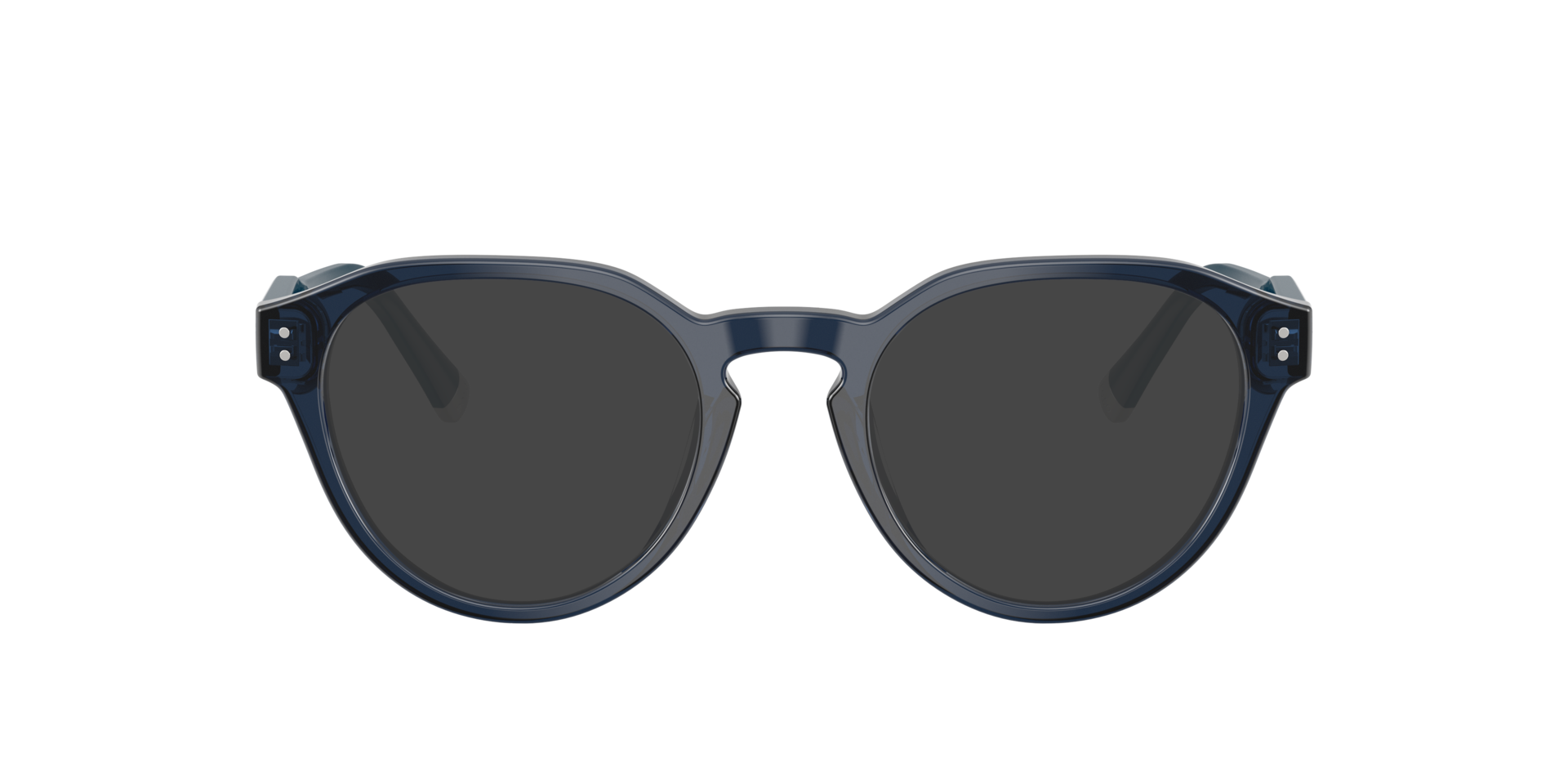 PH2304U Shiny Transparent Navy Blue AcetateEyeglass Frames for Glasses Direct, with Tinted Lenses