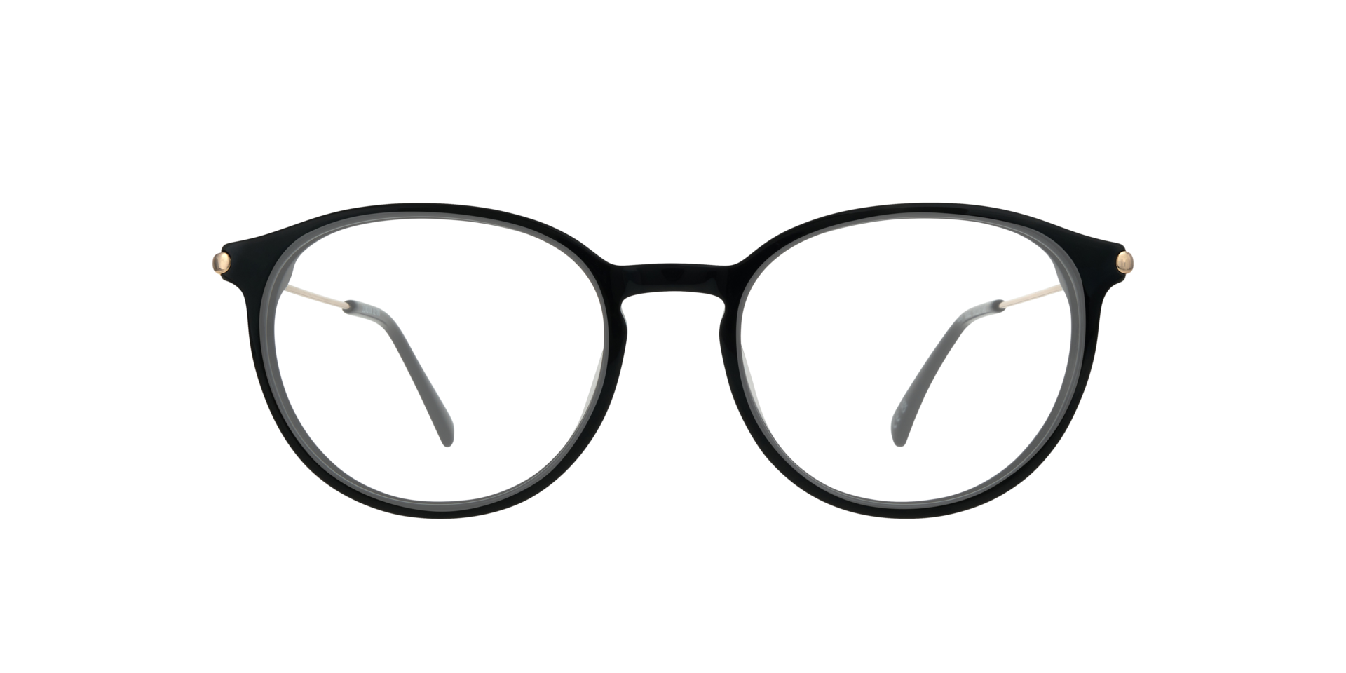 Kitty Black AcetateEyeglass Frames for Glasses Direct, Front View