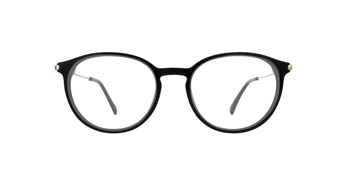London Retro Women's Black Phantos Acetate Eyeglasses Online - Full Rim - Kitty