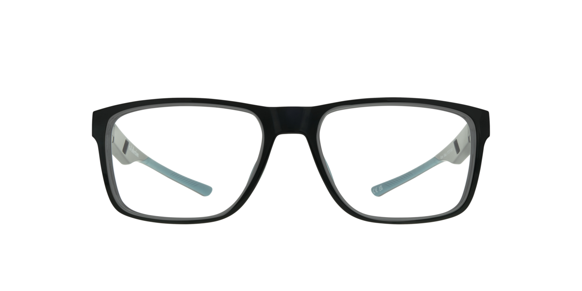 Gd Collection Men's Black Rectangle Plastic Eyeglasses Online - Full Rim - Kane