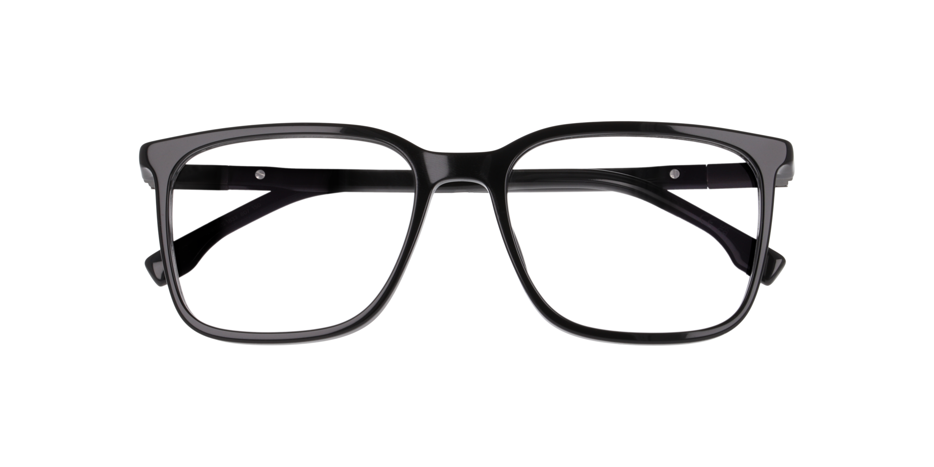 BOSS 1833 Black AcetateEyeglass Frames for Glasses Direct, Closed View
