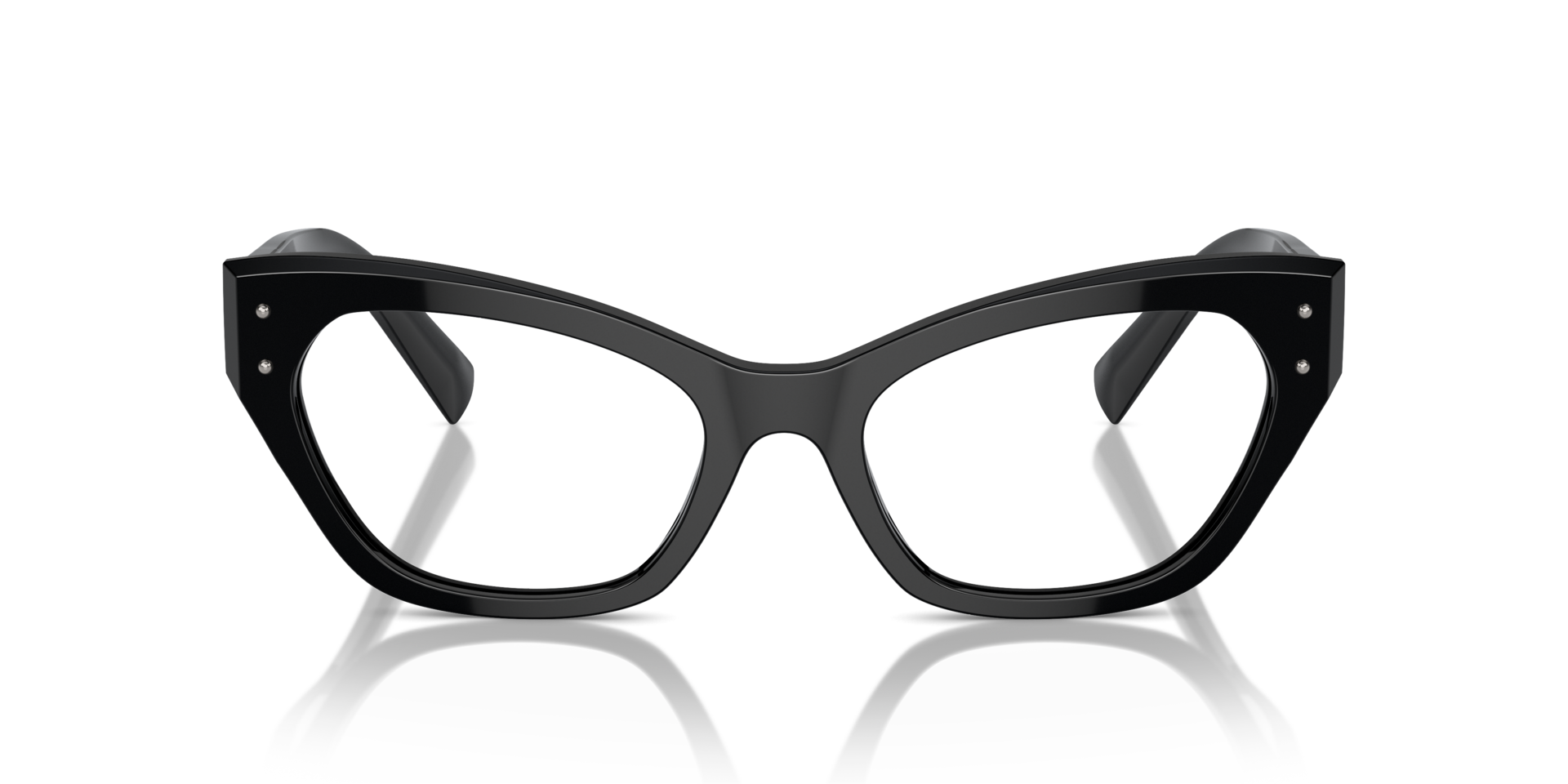 DG3385 Black AcetateEyeglass Frames for Glasses Direct, Front View
