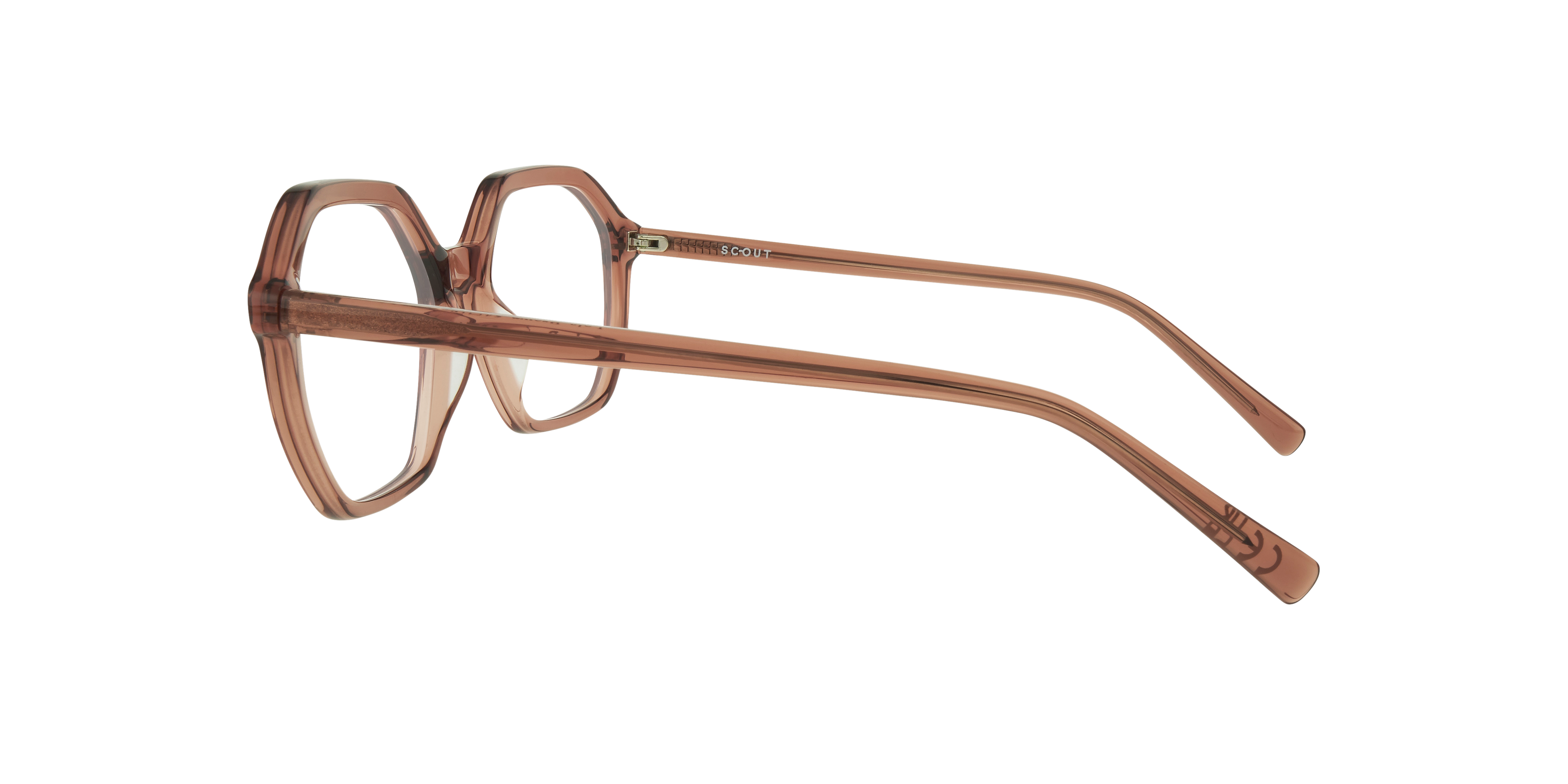 Lola Brown AcetateEyeglass Frames for Glasses Direct, Side View