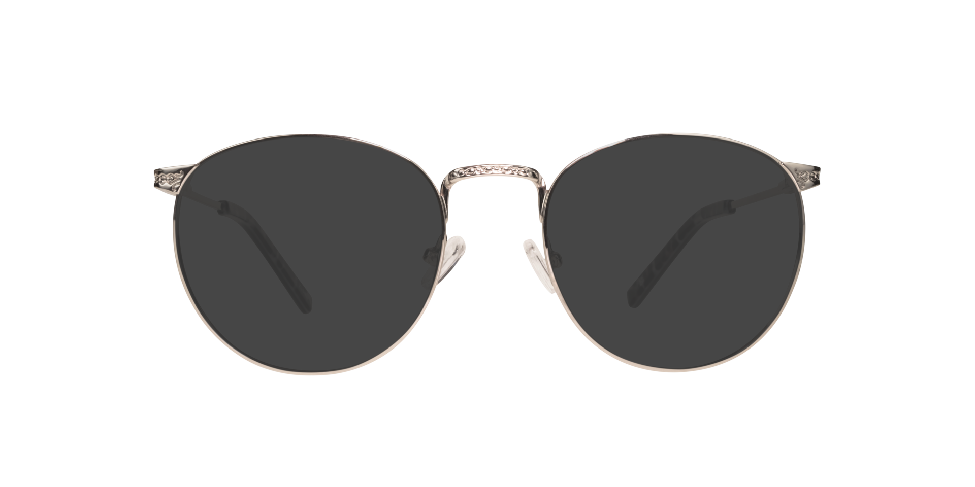 Heath Silver MetalEyeglass Frames for Glasses Direct, with Tinted Lenses