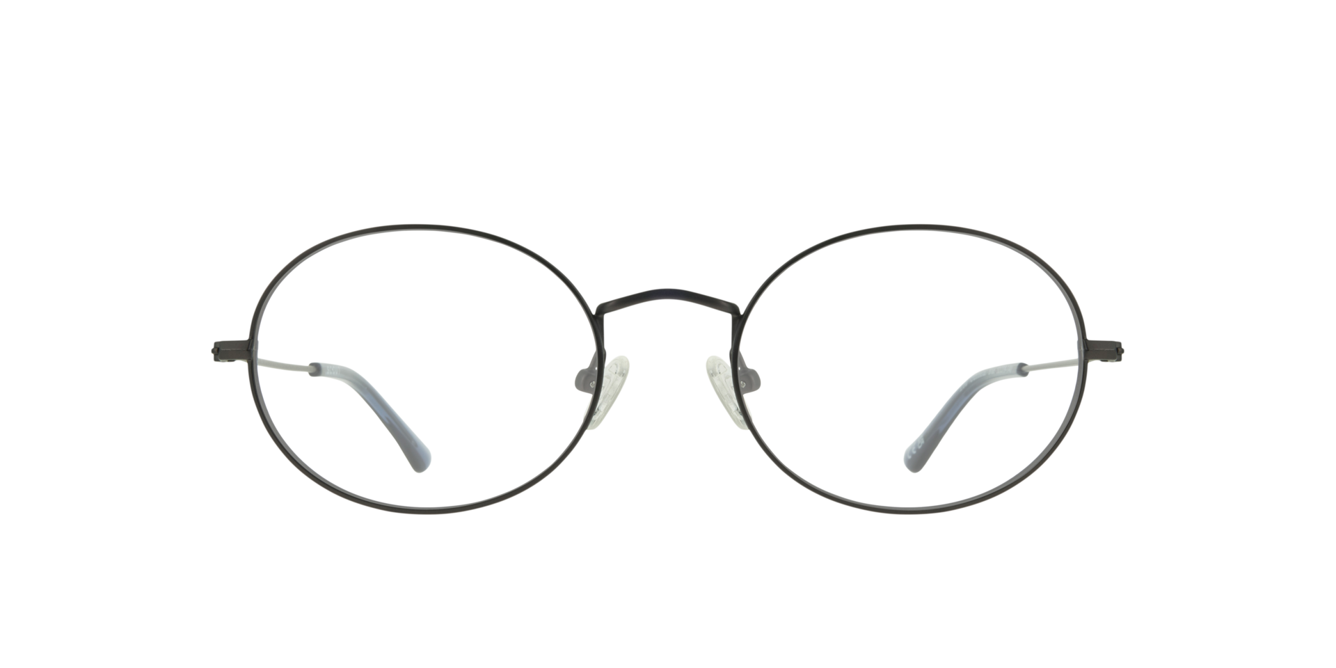 Lou Gunmetal & Blue MetalEyeglass Frames for Glasses Direct, Front View