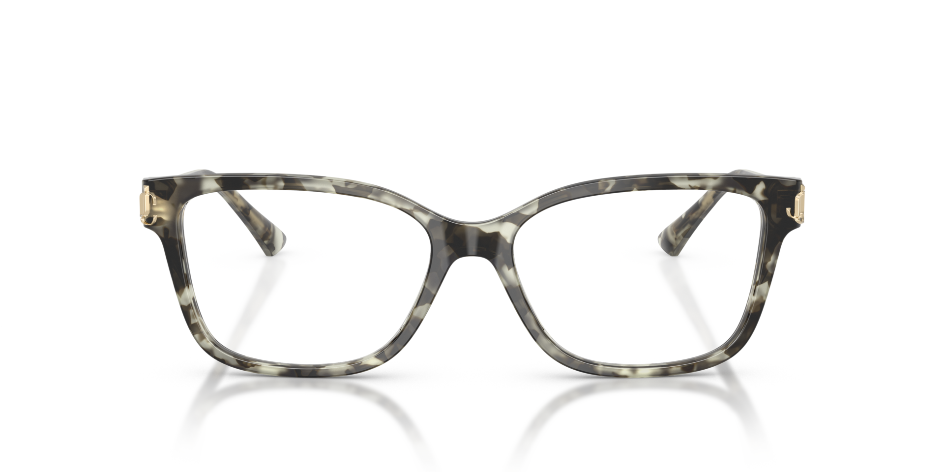 JC3012 Milky Havana AcetateEyeglass Frames for Glasses Direct, Front View