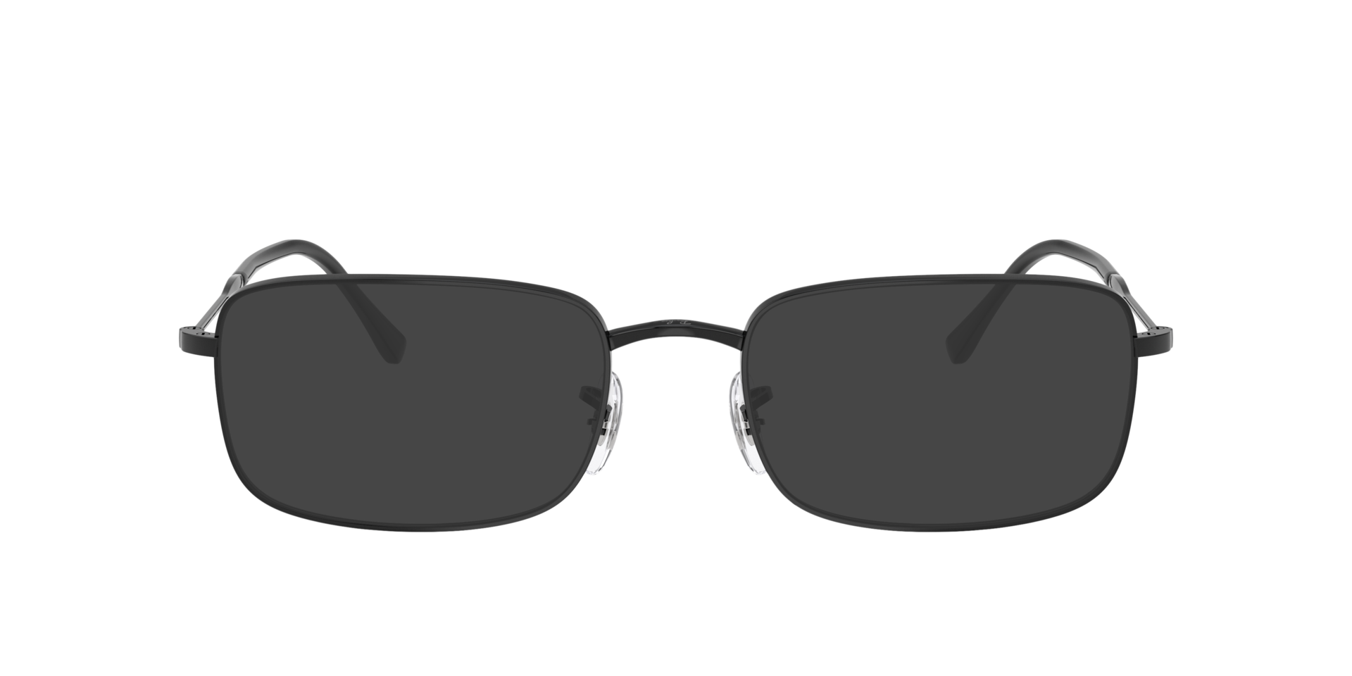 RB3746V Optics Black MetalEyeglass Frames for Glasses Direct, with Tinted Lenses