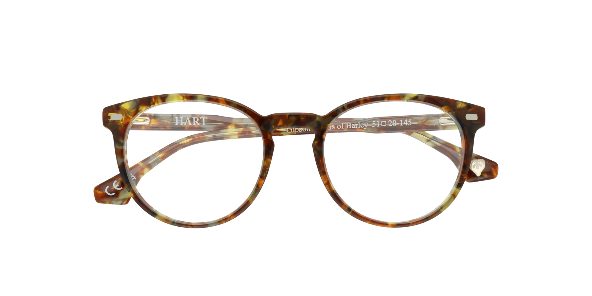 Gibson Fields Of Barley AcetateEyeglass Frames for Glasses Direct, Closed View