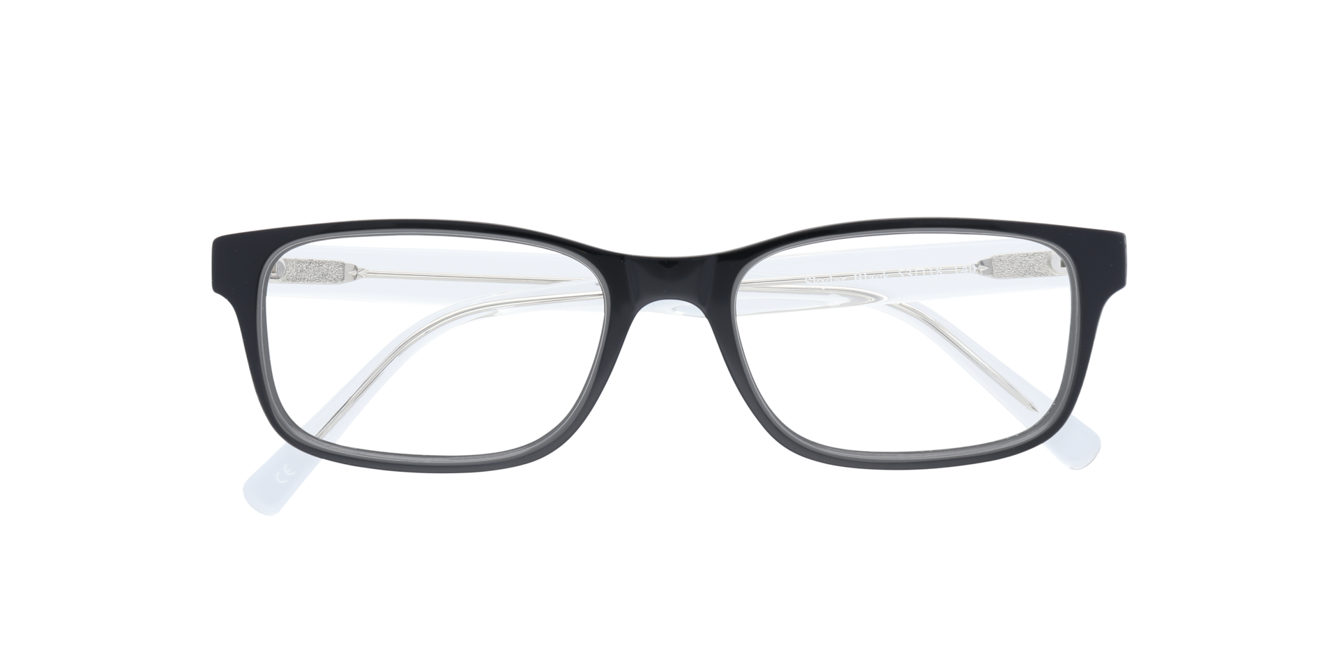 Skylar Black AcetateEyeglass Frames for Glasses Direct, Closed View