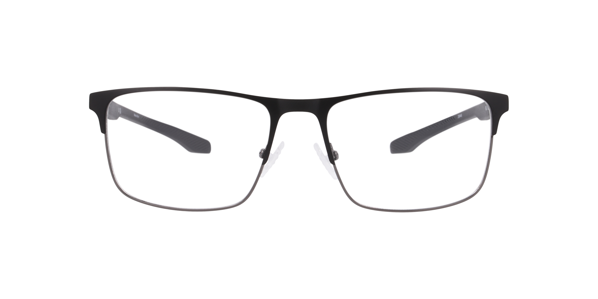 Cumax Black MetalEyeglass Frames for Glasses Direct, Front View