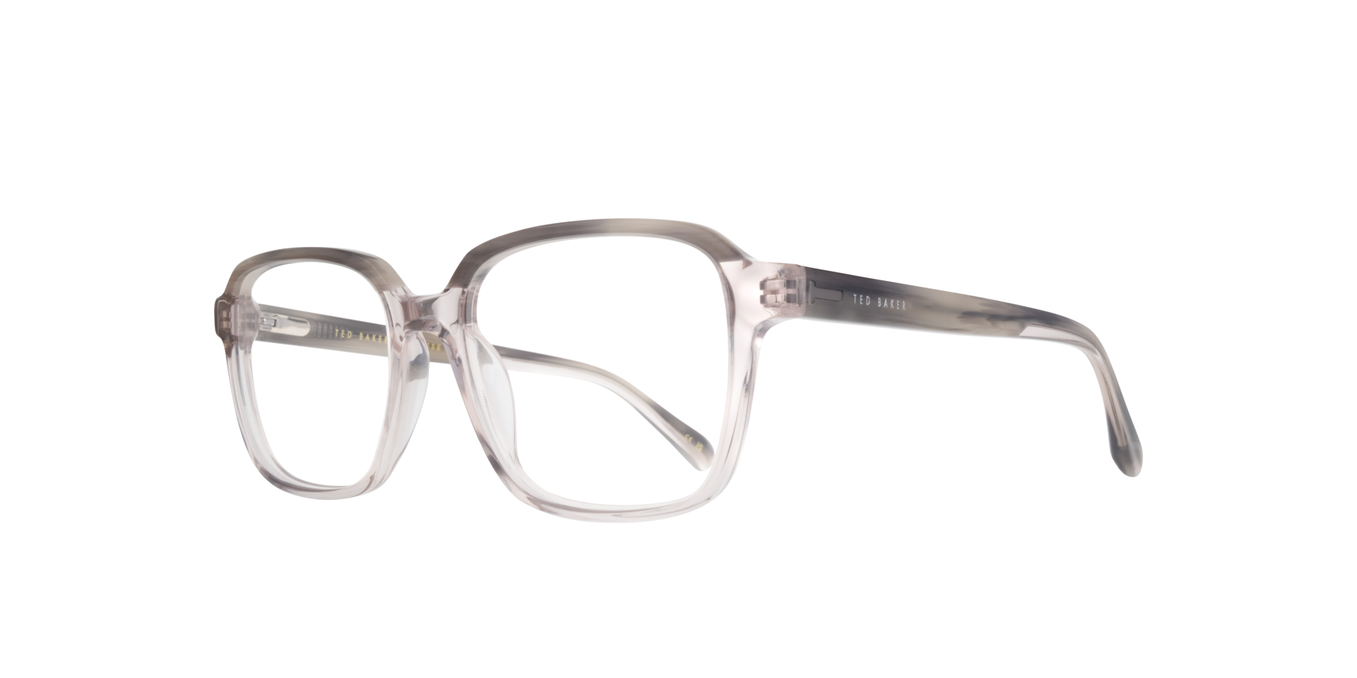 TB8260 Grey AcetateEyeglass Frames for Glasses Direct, Angle View