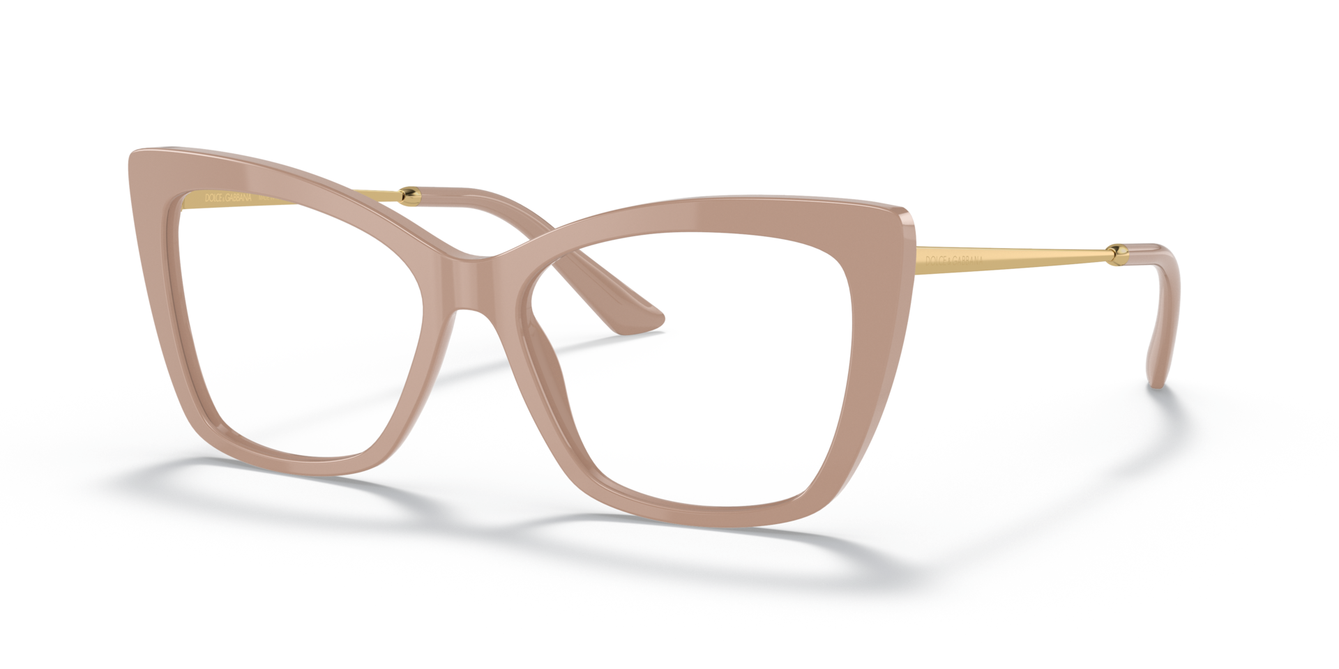 DG3348 Camel AcetateEyeglass Frames for Glasses Direct, Angle View