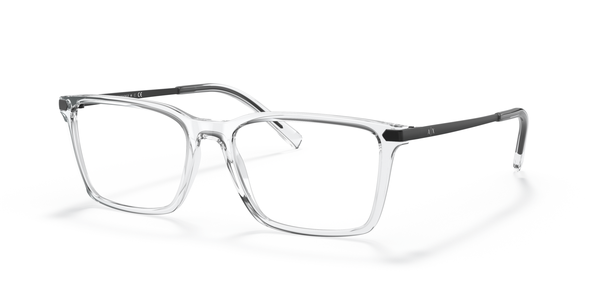 AX3077 Crystal PlasticEyeglass Frames for Glasses Direct, Angle View
