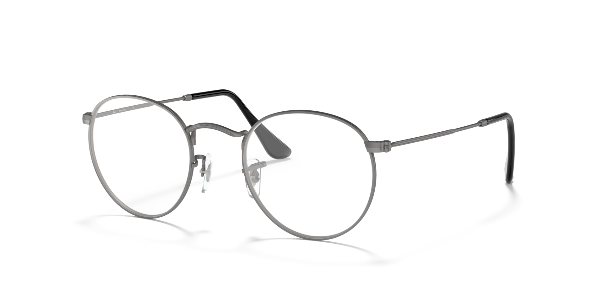 RB3447V Gunmetal MetalEyeglass Frames for Glasses Direct, Angle View