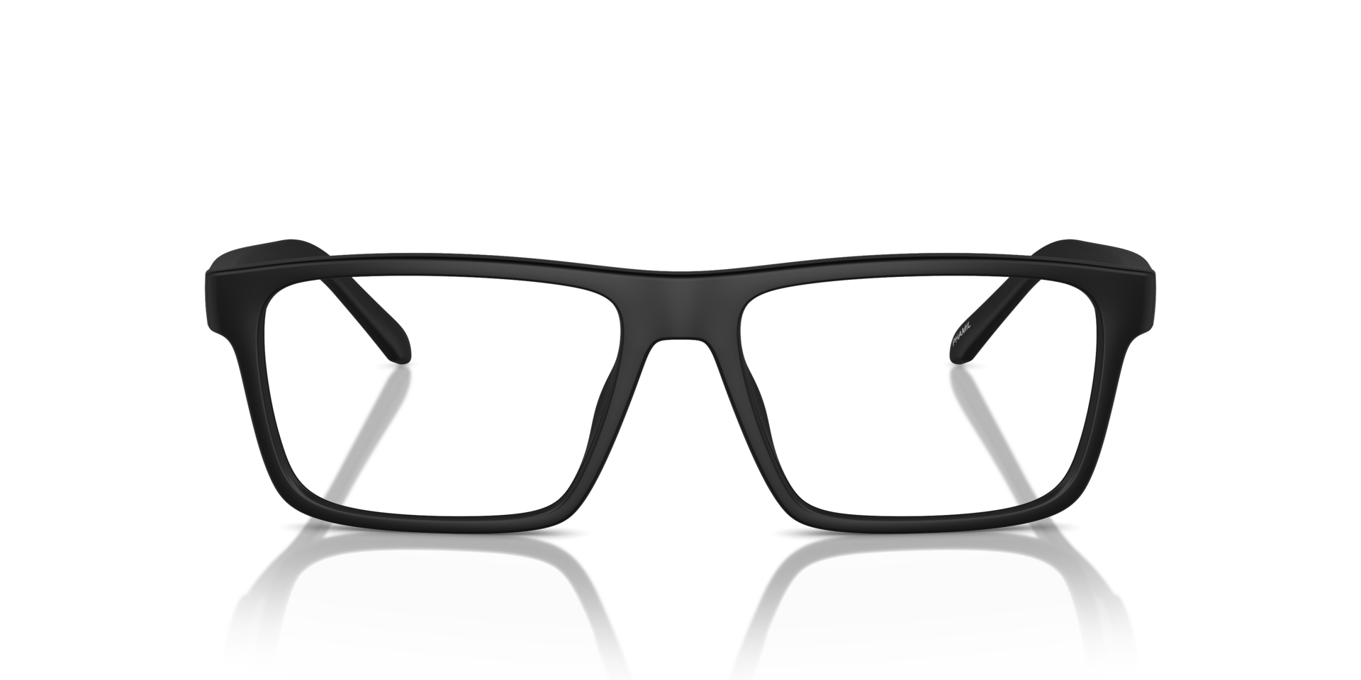 AN7251U Matte Black PlasticEyeglass Frames for Glasses Direct, Front View
