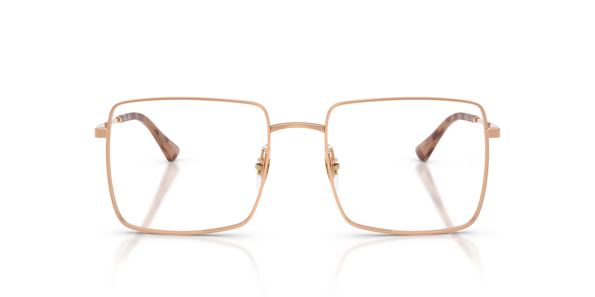 RB6553 Rose Gold MetalEyeglass Frames for Glasses Direct, Front View