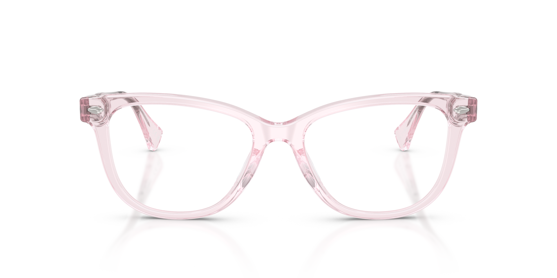RA7189U Rose Transparent AcetateEyeglass Frames for Glasses Direct, Front View