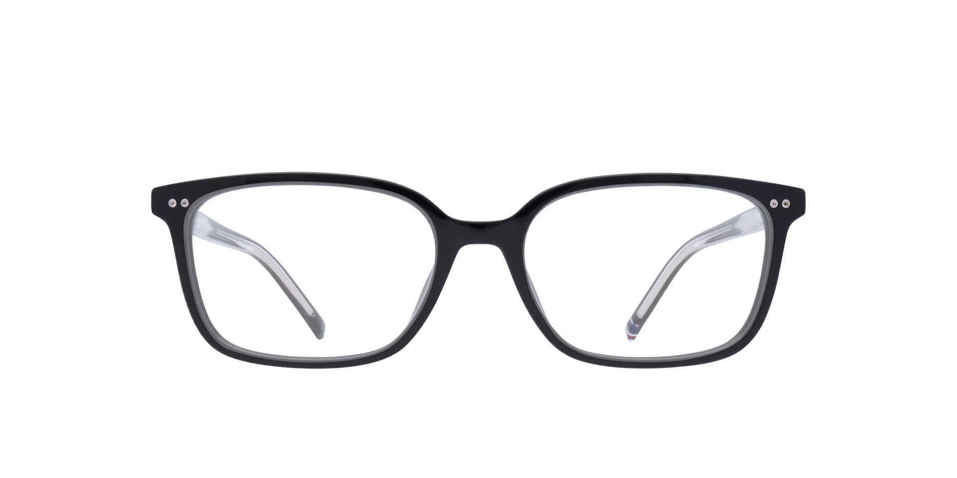 TH 1870/F Black AcetateEyeglass Frames for Glasses Direct, Front View