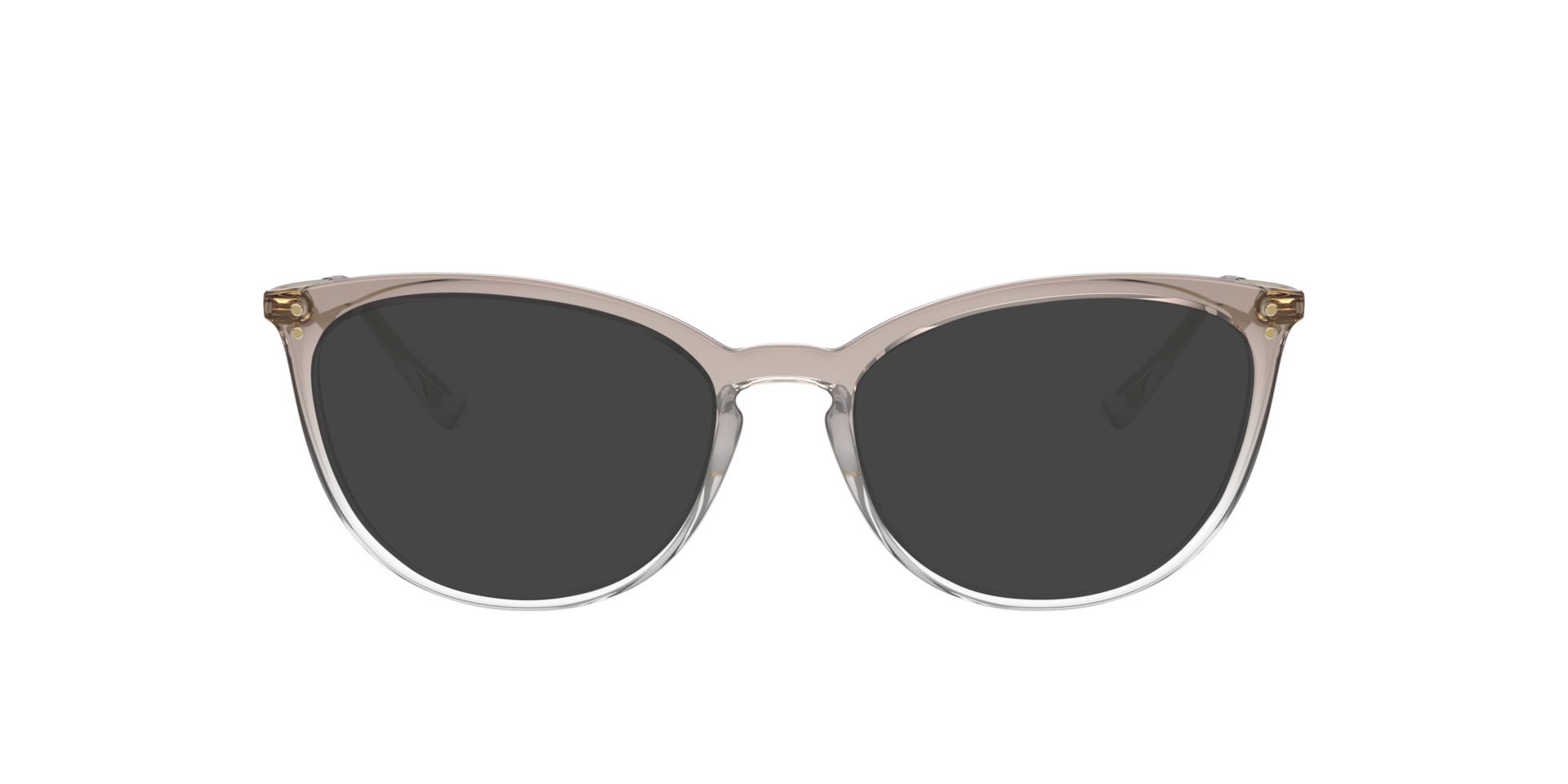 VO5276 Top Gradient Brown & Crystal PlasticEyeglass Frames for Glasses Direct, with Tinted Lenses