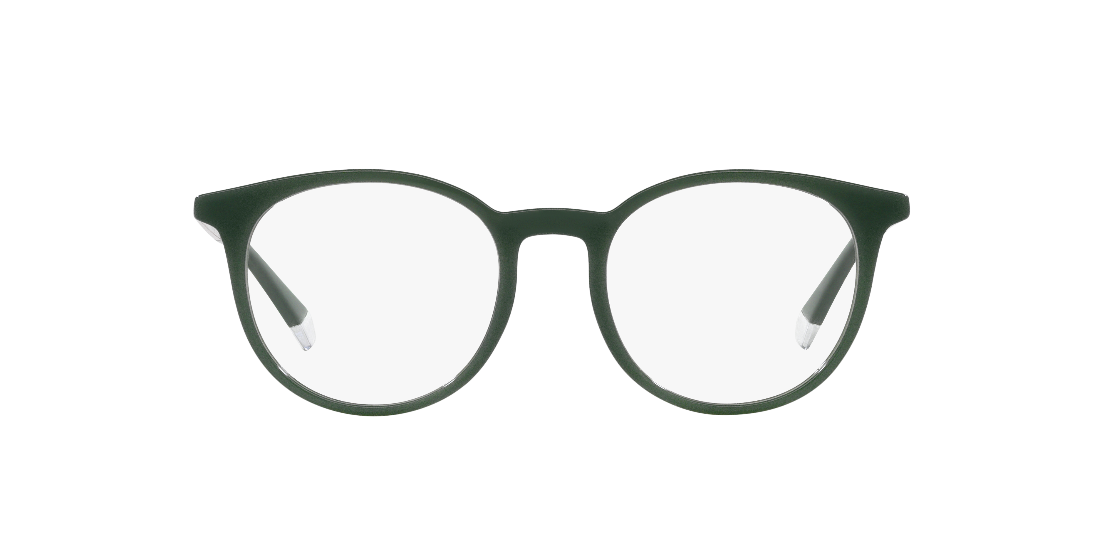 PLD D496 Green PlasticEyeglass Frames for Glasses Direct, Front View