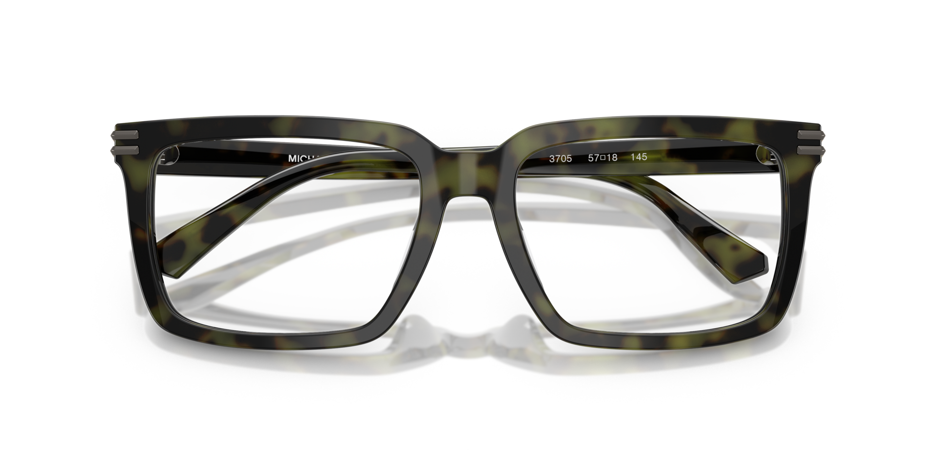 MK4155U Olive Tortoise AcetateEyeglass Frames for Glasses Direct, Closed View