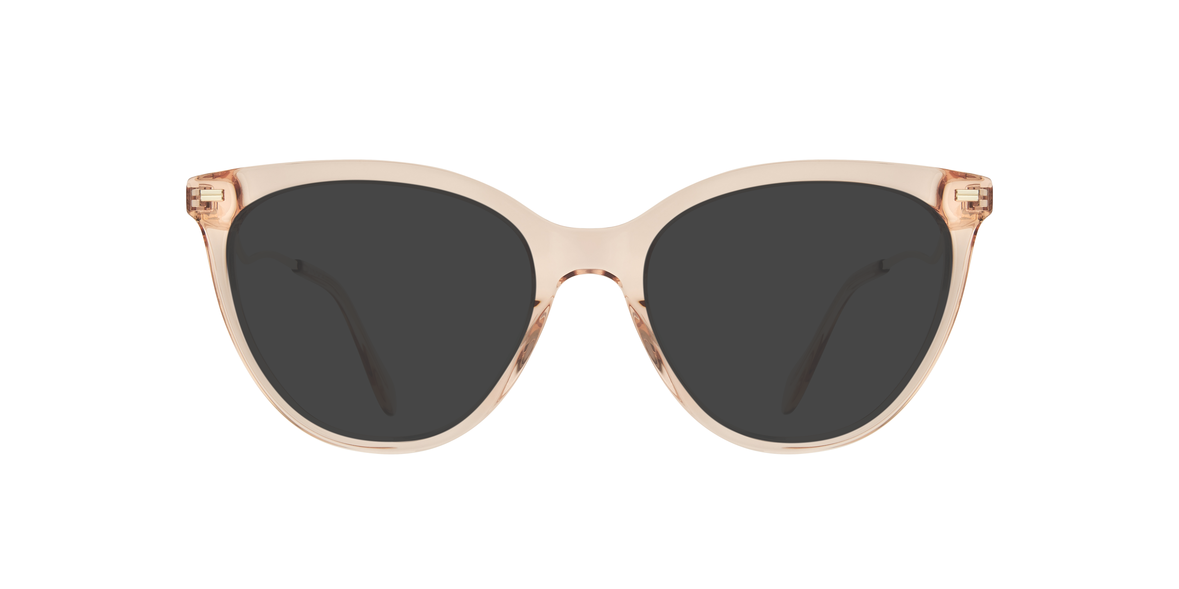 Jessica Crystal Nude AcetateEyeglass Frames for Glasses Direct, with Tinted Lenses