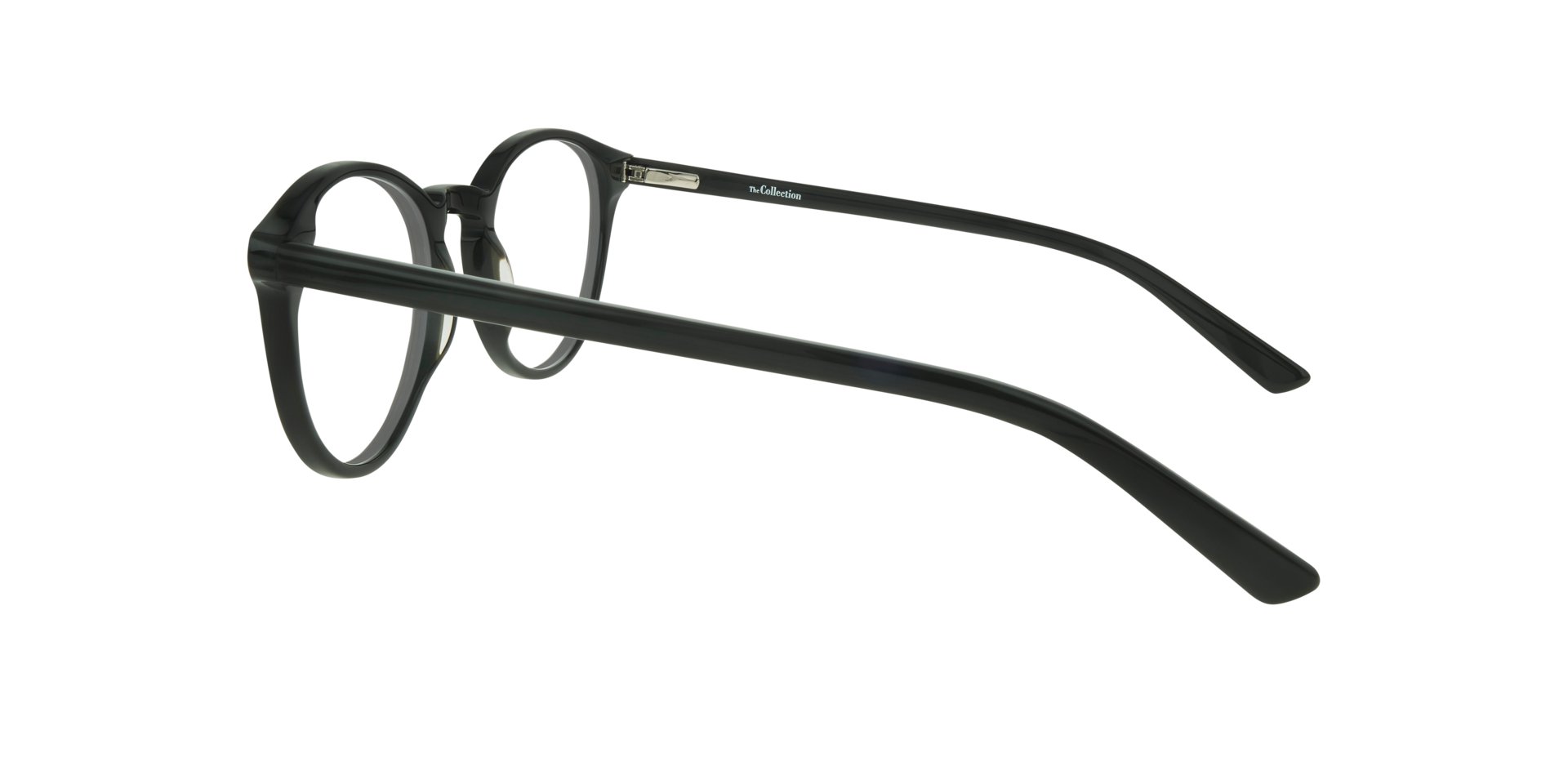 Lennon Shiny Green AcetateEyeglass Frames for Glasses Direct, Side View