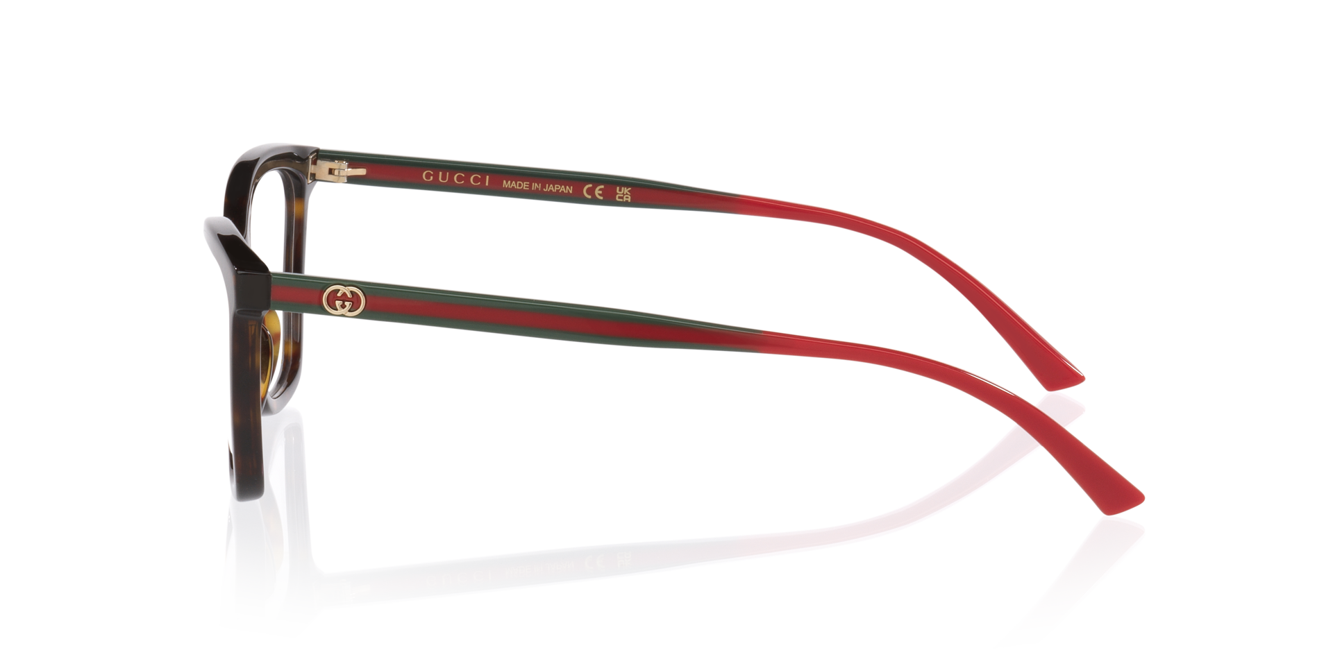 GG1989O Tortoise AcetateEyeglass Frames for Glasses Direct, Side View